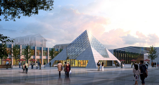 果洛金字塔网架